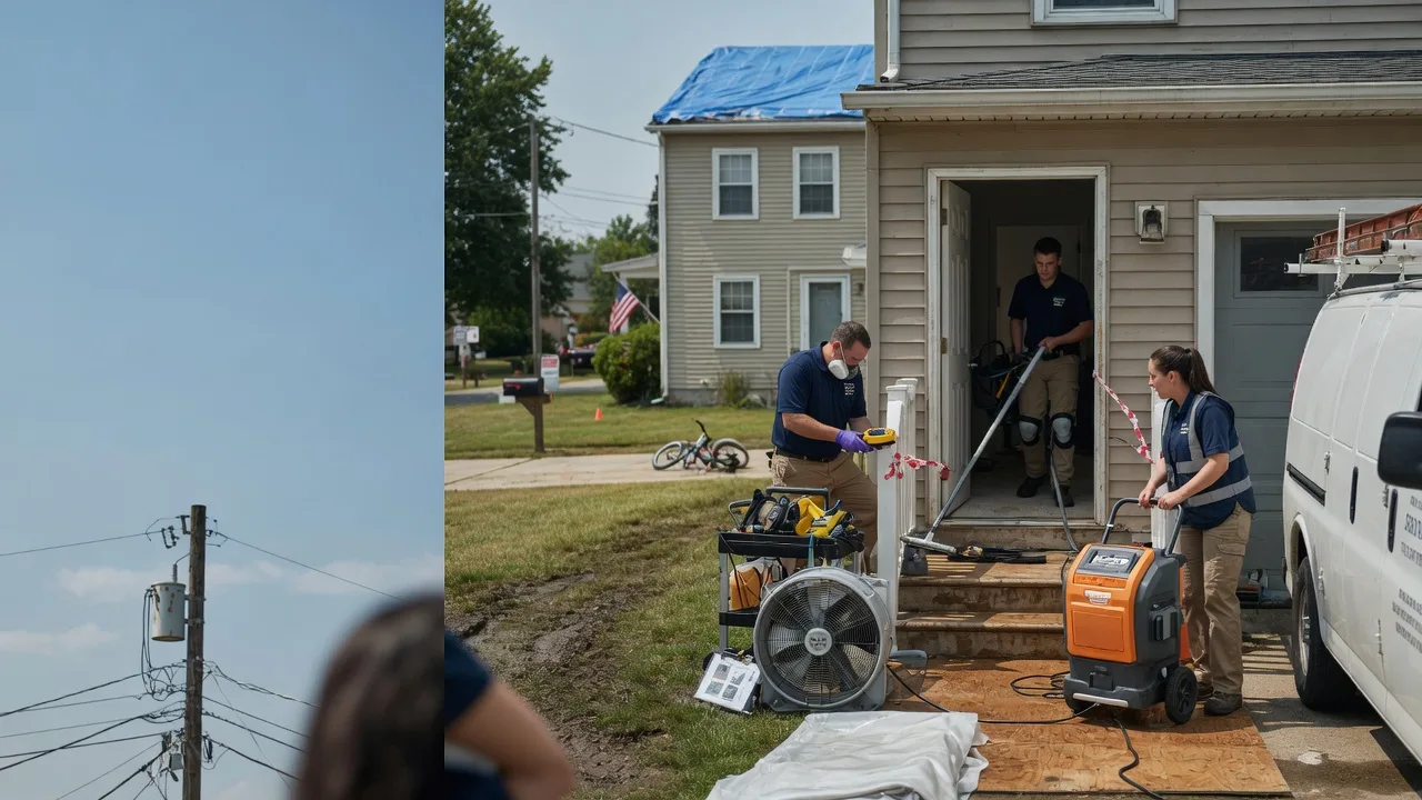 Water Damage Repair in Hillsdale, PA near me